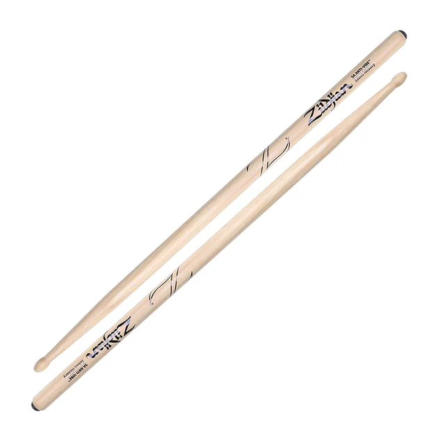 Rayzm Bacchette Per Batteria 5B, Bacchette Per Batteria E Percussioni In Noce Americano, Punte In Legno (2 Coppie - 11
