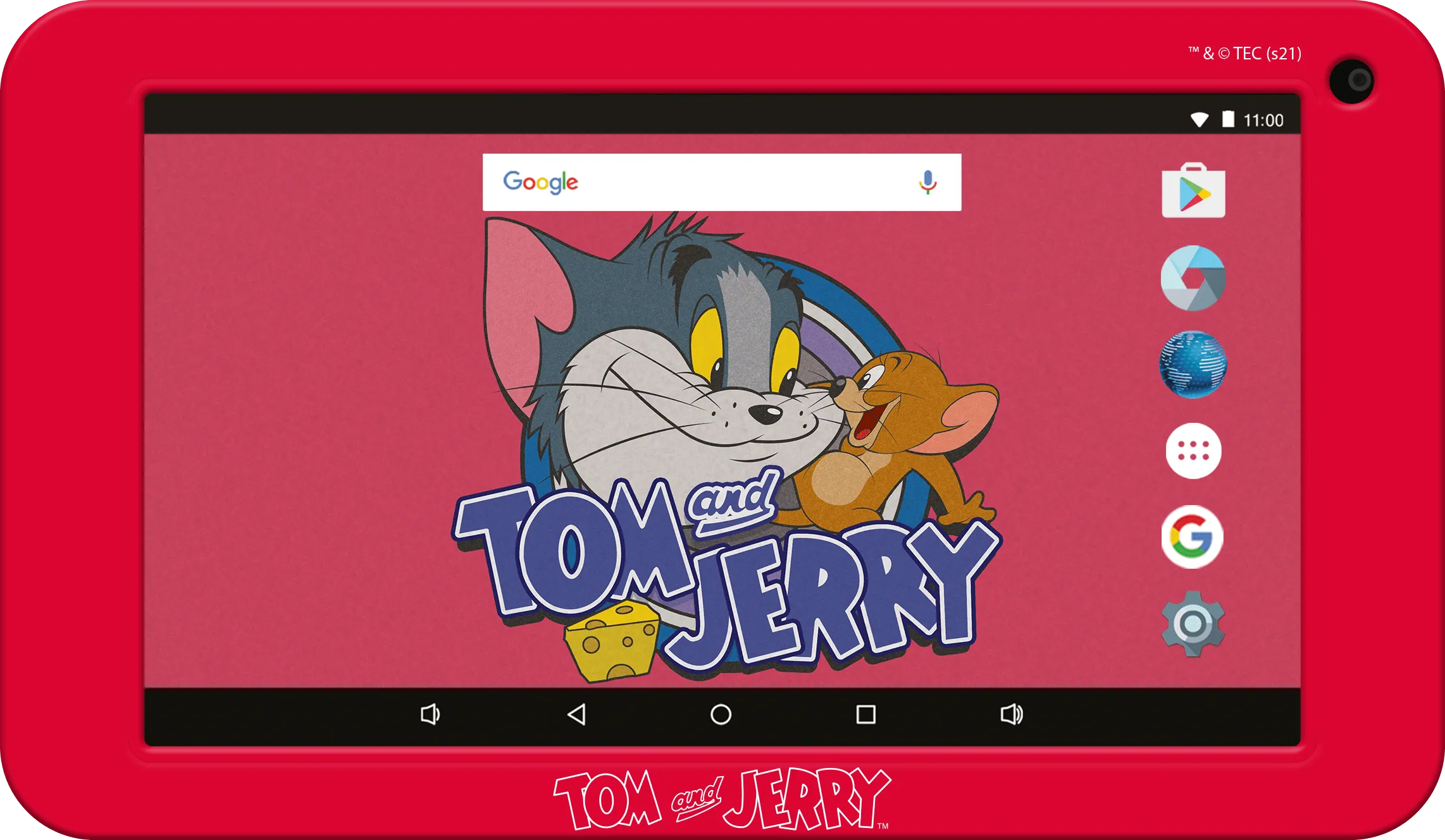 eStar Tablet per Bambini 3 - 6 anni 7 Pollici Wi-Fi 2 GB Ram Android 9 con  fotocamera modello Tom&Jerry - MID7399