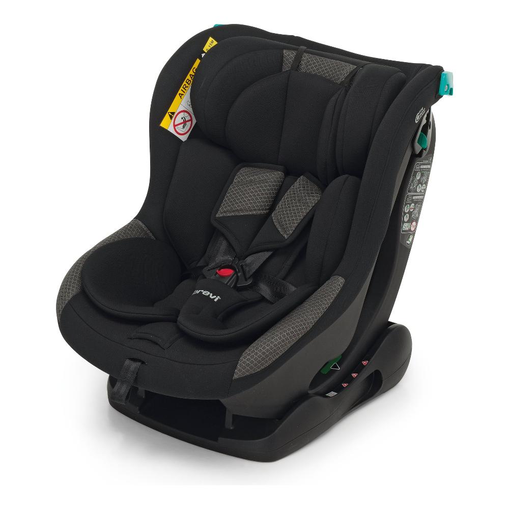 Brevi Seggiolino Auto 0-36 Kg / 0M - 12 Anni / 40-150 cm Black - Form I-Size