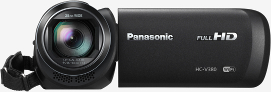 Videocamera Wifi Full HD 2.5 Mpx MOS Zoom BSI 50x/3000x - HC-V380EG-K