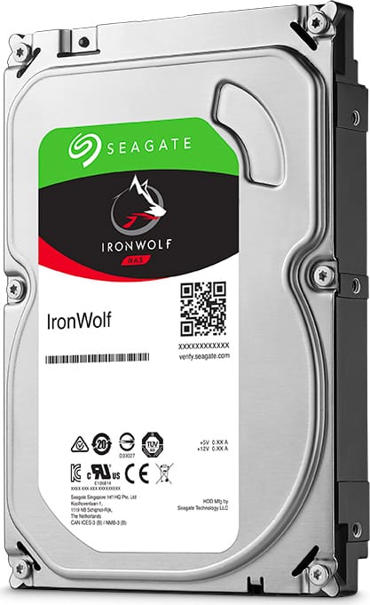 Seagate Hard Disk Interno HDD 3.5\" 2 Tb SATA III 5900 g/Min ST2000VN004 IronWolf